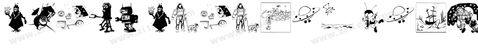 Space Station Hokuspokus字体转换